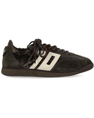 Back70 Sneaker Rocket Velluto Taupe - Nero