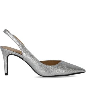 Michael Kors Alina flex slingback pumps - Mettallic
