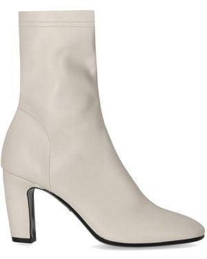 Strategia Zhaira Heeled Ankle Boot - White