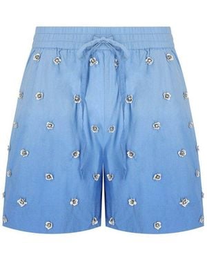 Essentiel Antwerp Shorts Hichigan - Blu