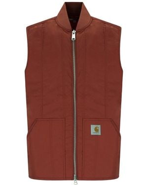 Carhartt Chaleco lachlan vermillion - Rojo