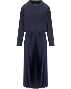 Weekend by Maxmara Scatola Jurk - Blauw