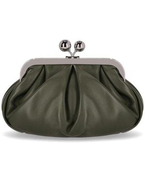 Weekend by Maxmara Pasticcino Prati Small Clutch - Green