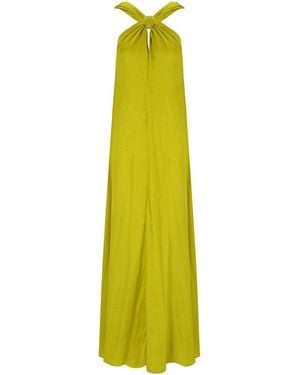 Essentiel Antwerp Jaycee Acid Long Dress - Yellow