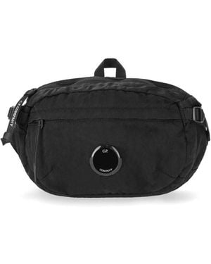 C.P. Company Riñonera de nylon negra - Negro