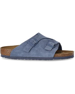 Birkenstock Zürich Elemental Blue Sandaal - Blauw