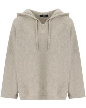 Weekend by Maxmara Ghianda Hooded Jumper - Grey