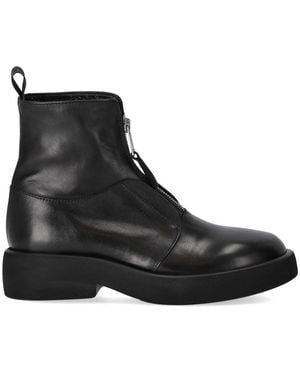 Elena Iachi Zipped Ankle Boot - Black