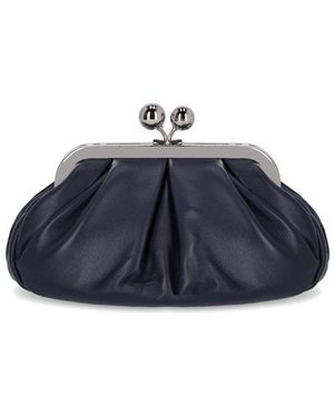 Weekend by Maxmara Pasticcino Prati Small Clutch - Blue