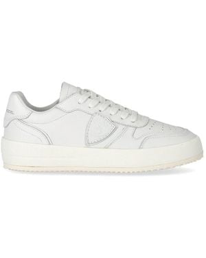 Philippe Model Nice Low Trainer - White