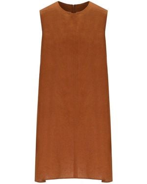 Max Mara Valanga Rust Dress - Brown