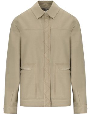 Max Mara Mm Lepre Denim Jacket - Natur