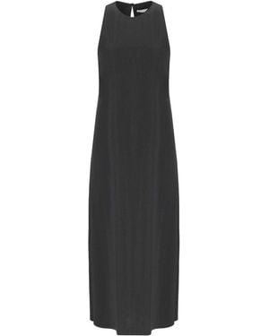 Harris Wharf London Sleeveless Long Dress - Black
