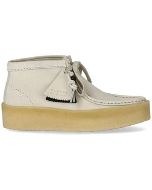 Clarks Botín wallabee cup bt hielo - Neutro
