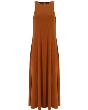 Max Mara Bosso Rust Dress - Brown