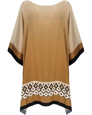 Max Mara Beachwear canzone kaftankleid - Natur