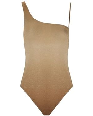 Max Mara Costume Intero Coppa B Carmela Beachwear - Marrone