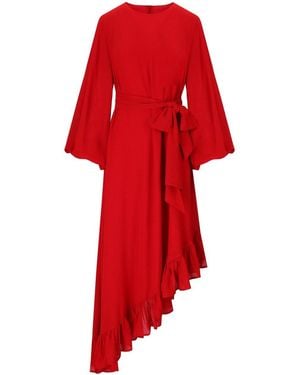 Essentiel Antwerp Iflower Rotes Kleid