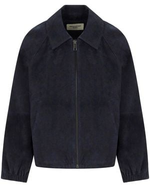 Weekend by Maxmara Zuppa Jacke Aus Wildleder - Blau