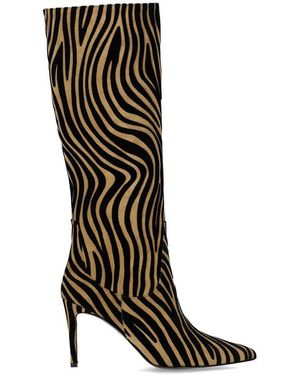 NCUB Bit Zebra Hoher Stiefel - Schwarz