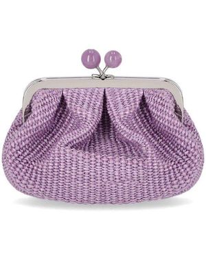 Weekend by Maxmara Pasticcino Palmas Small Clutch - Purple