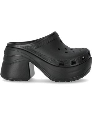 Crocs™ Clog Con Tacco Siren - Nero