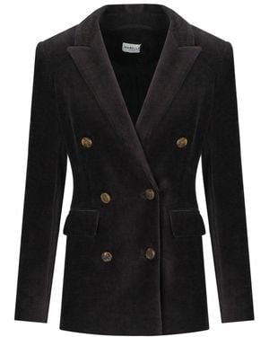 Marella Rum Velvet Blazer - Black