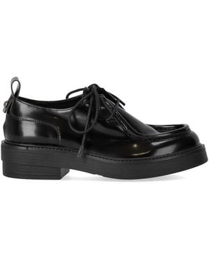Strategia Lace-Up Shoe - Black
