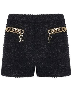 Elisabetta Franchi Shorts & Bermudashorts - Schwarz