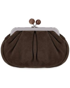 Weekend by Maxmara Pasticcino Valois Small Clutch - Brown