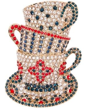 Weekend by Maxmara Falla Mugs Pin - White