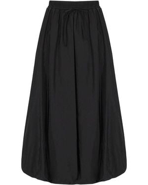 Weekend by Maxmara Gonna A Palloncino Ciurma Nera - Nero