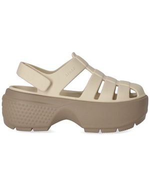 Crocs™ Stomp Fisherman Sandal - Natural