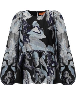 Stine Goya Jenny Black und Blue Bluse - Schwarz
