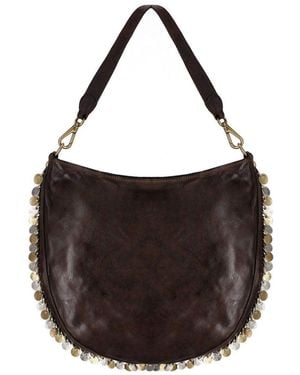 Campomaggi Gianna Dark Shoulder Bag - Brown