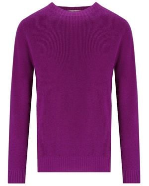 Amaranto Maglione Girocollo - Viola