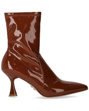 Sergio Levantesi Janet Heeled Ankle Boot - Brown