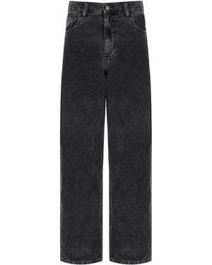Carhartt Brandon Grey Trousers - Black
