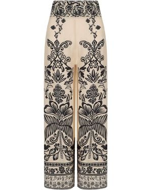 PAHIESA FORMENTERA Ecru And Trousers - White