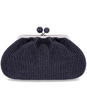 Weekend by Maxmara Bolso clutch pasticcino fortuna medium marino - Azul