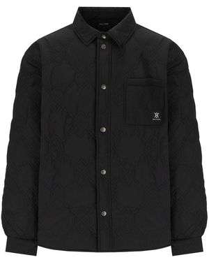 Daily Paper Giacca Camicia Rajub Nera - Nero