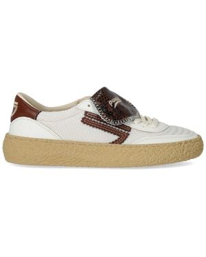 PURAAI Sneaker 4.05 Polly Tab Kaa - Marrone
