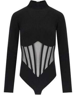 Elisabetta Franchi Bodysuit Nero - Black