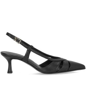 Sergio Levantesi Edda Slingback Court Shoes - Black