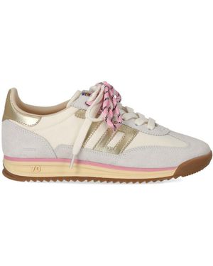 Back70 Jogger Cream Trainer - White