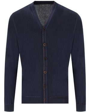 Bob Spoke Dunkelblauer Cardigan
