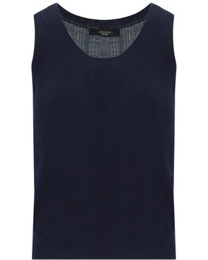 Weekend by Maxmara Cose Blaues Top