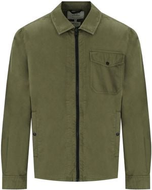 Woolrich Giacca A Camicia Lake - Verde