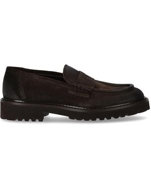 Doucal's Mocassino Commander Testa Di Moro - Nero