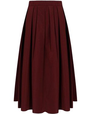 Weekend by Maxmara Efebo Bordeaux Skirt - Purple